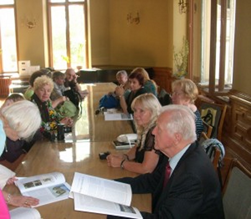 Spotkanie w Związku Pisarzy Litwy