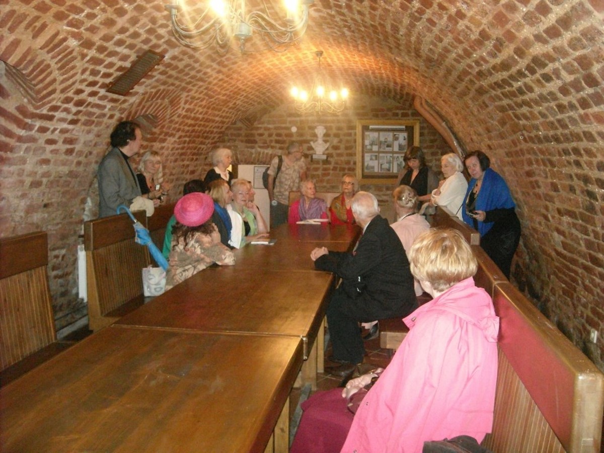 W piwnicy Muzeum Adama Mickiewicza, fot. Maria Duszka