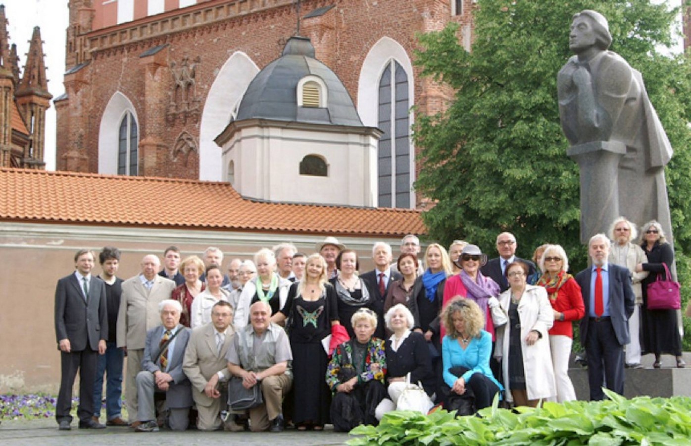 Wilno - fotografia grupowa